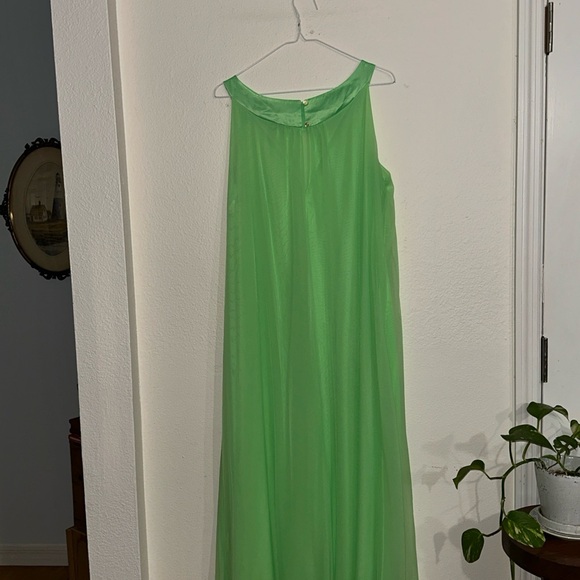 Gossard Artemis Vintage 60’s Seafoam Green 1104 Nightgown Robe Set In Nylon - Picture 4 of 6